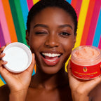 Gommage yoni à la pêche