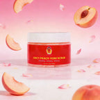 Gommage yoni à la pêche