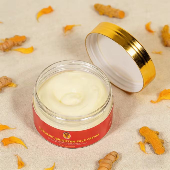crème visage curcuma