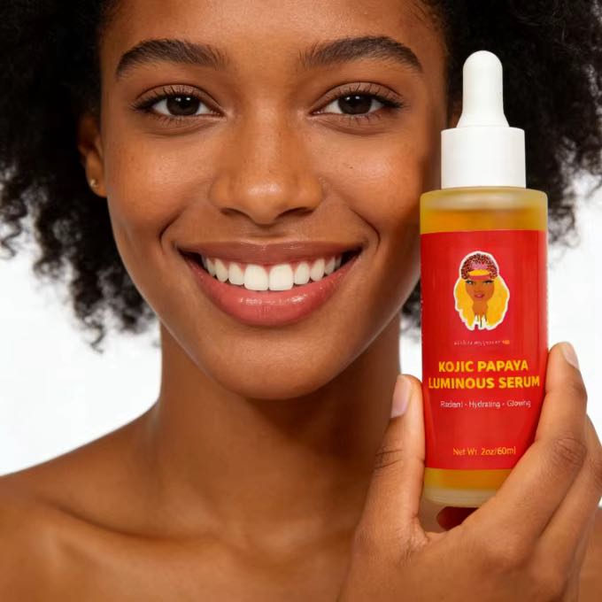 Sérum acide kojique et papaye