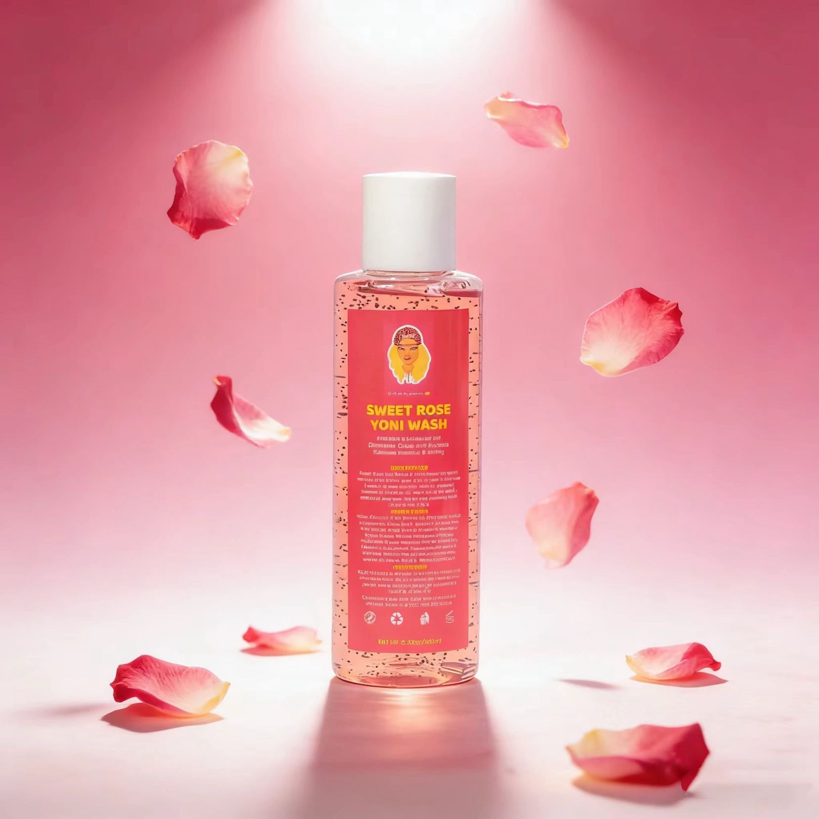 Gel douche yoni à la rose