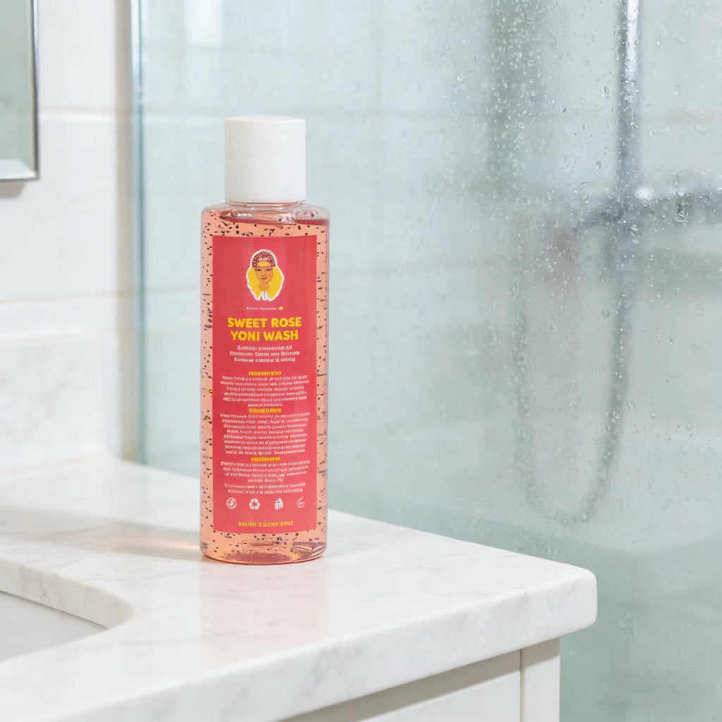 Gel douche yoni à la rose