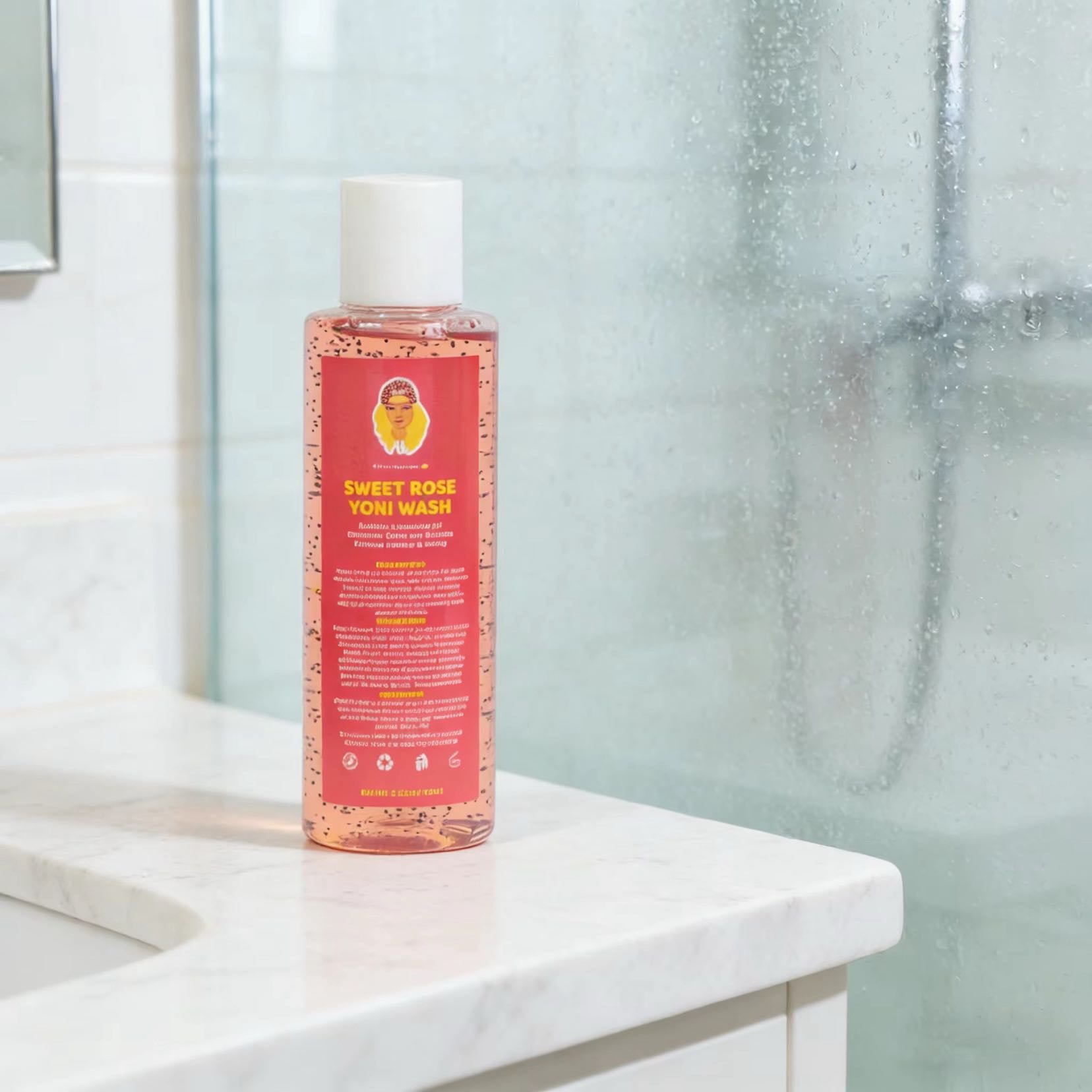 Gel douche yoni à la rose