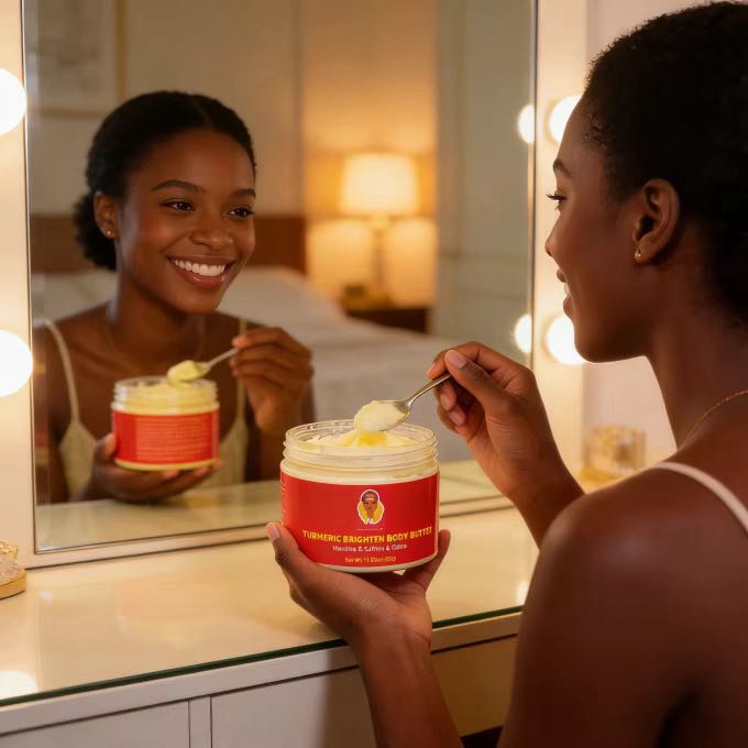 Beurre corporel curcuma