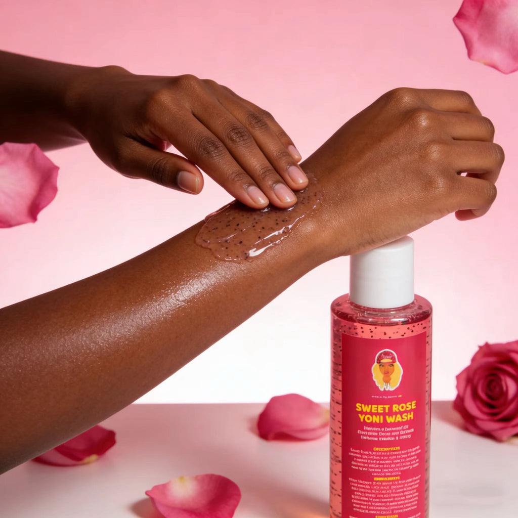 Gel douche yoni à la rose
